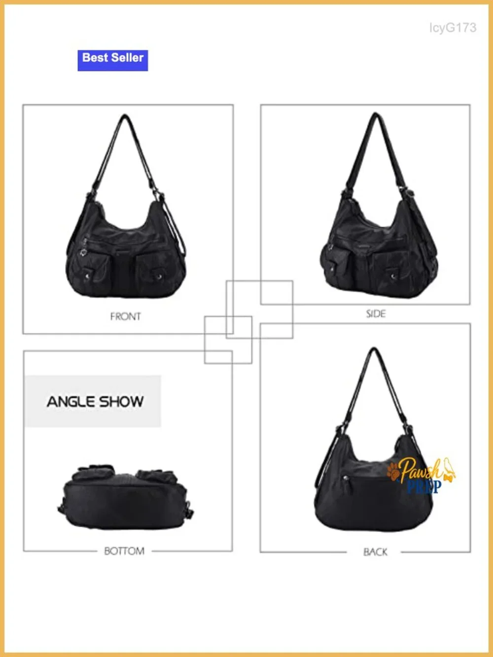 N/A versatile handbag